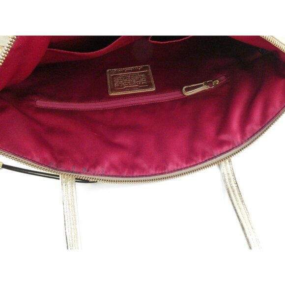 Coach Laura Signature Khaki Secret Admirer Tote F18870 - Picture 10 of 16